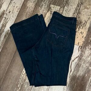 Kimes Ranch Women's Jeans - Dark Blue 14x34l